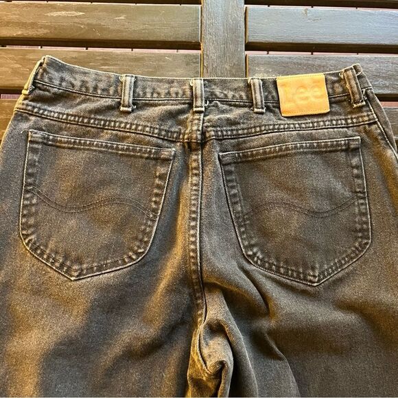 Lee Other - Vintage Lee Black Denim Jeans (36 x 34) (Made in USA 🇺🇸)